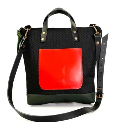 Daniel Chong Bandolera cuadrada acolchada* Bandoleras Cuadradas