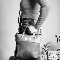 Daniel Chong Bandolera mini con asas Brunello* Bandoleras Mini Con Asas