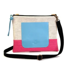 Daniel Chong Bandolera mini cuadrada con bolsillo* Bandoleras Mini