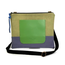 Daniel Chong Bandolera mini cuadrada con bolsillo* Bandoleras Mini