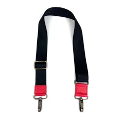 Daniel Chong Bandolera regulable lujada rojo* Bolsos Messenger|Bandoleras Slim