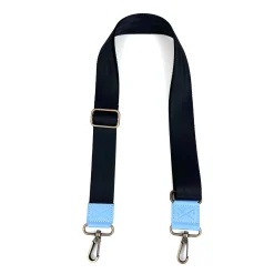 Daniel Chong Bandolera regulable lujada Celeste* Bolsos Messenger|Bandoleras Slim