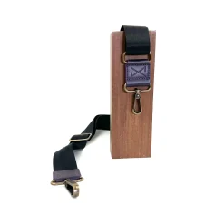 Daniel Chong Bandolera regulable Morado* Bolsos Messenger|Bandoleras Slim