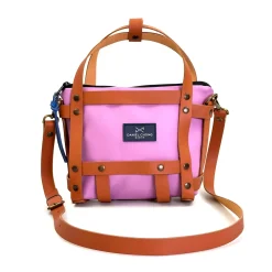 Daniel Chong BOLSO ARNÉS PIEL AVELLANA* Bolsos Arnés