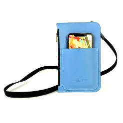 Daniel Chong Bolso para móvil Celeste* Bolsos Para Móvil