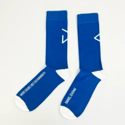 Daniel Chong Calcetines Blue & white logo* Calcetines