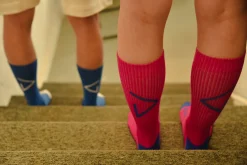 Daniel Chong Calcetines Blue & white logo* Calcetines