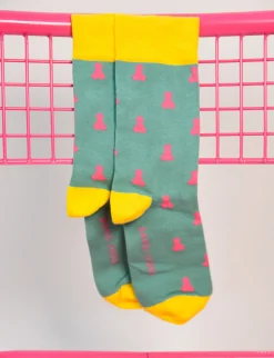 Daniel Chong Calcetines dicks verde* Calcetines