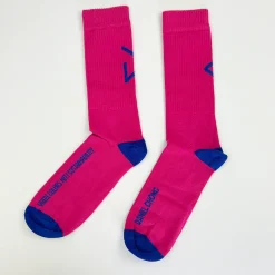 Daniel Chong Calcetines Pink & Blue logo* Calcetines