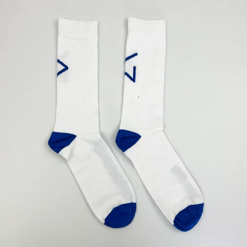 Daniel Chong Calcetines white & blue logo* Calcetines