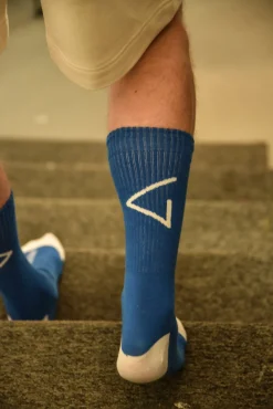 Daniel Chong Calcetines Yellow & blue logo* Calcetines