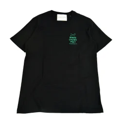 Daniel Chong CAMISETA NEGRA BORDADO VERDE*Hombre Hombre