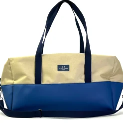 Daniel Chong Gym Bag Beige / Azul Real* Bolsos De Viaje