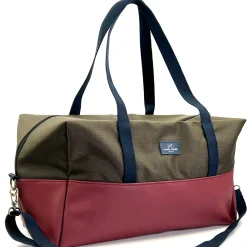 Daniel Chong Gym Bag Granate / kaki* Bolsos De Viaje