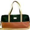 Daniel Chong Gym Bag Marrón / Verde* Bolsos De Viaje