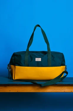 Daniel Chong Gym Bag Mostaza / Marino* Bolsos De Viaje