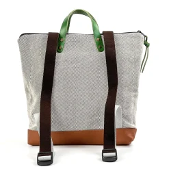 Daniel Chong Mochila book holder cuadrada loneta* Mochilas Book Holder Cuadradas|Mochilas Book Holder