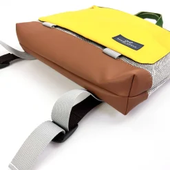 Daniel Chong Mochila book holder cuadrada loneta* Mochilas Book Holder Cuadradas|Mochilas Book Holder