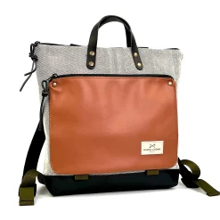 Daniel Chong Mochila book holder cuadrada loneta* Mochilas Book Holder Cuadradas|Mochilas Book Holder