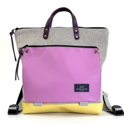 Daniel Chong Mochila book holder cuadrada loneta* Mochilas Book Holder Cuadradas|Mochilas Book Holder