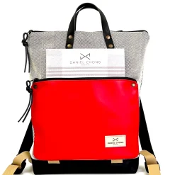 Daniel Chong Mochila book holder loneta* Mochilas Book Holder