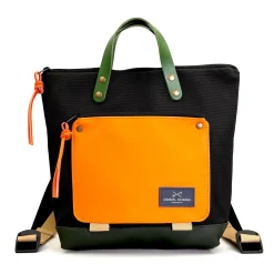 Daniel Chong Mochila Book Holder Mini Cuadrada Impermeable DZ* Mochilas Mini Cuadradas Book Holder