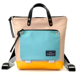 Daniel Chong Mochila Book Holder Mini Cuadrada Impermeable DZ* Mochilas Mini Cuadradas Book Holder