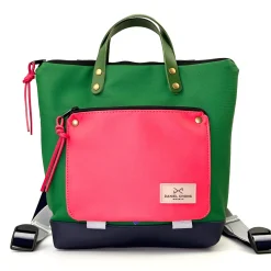 Daniel Chong Mochila Book Holder Mini Cuadrada Impermeable DZ* Mochilas Mini Cuadradas Book Holder