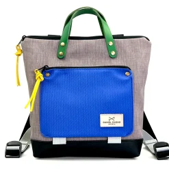 Daniel Chong Mochila mini cuadrada Book Holder Impermeable DZ* Mochilas Mini Cuadradas Book Holder