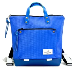 Daniel Chong Mochila mini cuadrada Book Holder Impermeable DZ zafiro* Mochilas Mini Cuadradas Book Holder