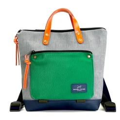 Daniel Chong Mochila mini cuadrada Book Holder Impermeable Dz* Mochilas Mini Cuadradas Book Holder