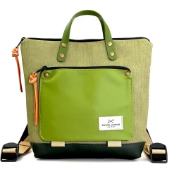 Daniel Chong Mochila mini cuadrada Book Holder Impermeable Dz* Mochilas Mini Cuadradas Book Holder