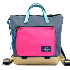 Daniel Chong Mochila mini cuadrada Book Holder Impermeable DZ* Mochilas Mini Cuadradas Book Holder