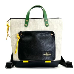 Daniel Chong Mochila mini cuadrada Book Holder Impermeable Dz* Mochilas Mini Cuadradas Book Holder