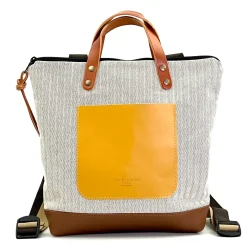 Daniel Chong Mochila Slim Mini Cuadrada Loneta* Mochilas Mini Cuadradas|Mochilas Mini