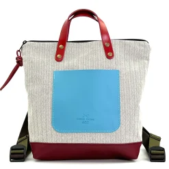 Daniel Chong Mochila Slim Mini Cuadrada Loneta* Mochilas Mini Cuadradas|Mochilas Mini