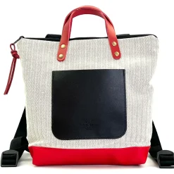 Daniel Chong Mochila Slim Mini Cuadrada Loneta* Mochilas Mini Cuadradas|Mochilas Mini