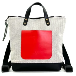 Daniel Chong Mochila Slim Mini Cuadrada Loneta* Mochilas Mini Cuadradas|Mochilas Mini