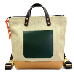 Daniel Chong Mochila Slim Mini Cuadrada Loneta* Mochilas Mini Cuadradas|Mochilas Mini