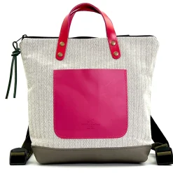 Daniel Chong Mochila Slim Mini Cuadrada Loneta* Mochilas Mini Cuadradas|Mochilas Mini