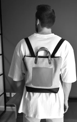 Daniel Chong Mochilas Slim Mini Cuadradas Impermeable DZ* Mochilas Mini Cuadradas|Mochilas Mini