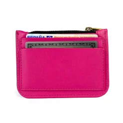 Daniel Chong Monedero piel FUCSIA* Monederos