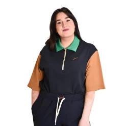 Daniel Chong OVER ZIP POLO unisex*Mujer Hombre|Mujer