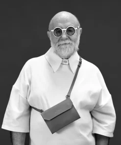 Daniel Chong Sobre mini de piel Marron*Hombre Hombre|Bolsos De Piel