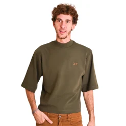 Daniel Chong SS TURTLE NECK KAKI*Mujer Hombre|Mujer