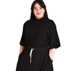 Daniel Chong SS TURTLE NECK NEGRA*Mujer Hombre|Mujer