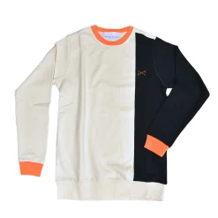 Daniel Chong Sudadera BICOLOR CRUDO/NAVY*Hombre Hombre