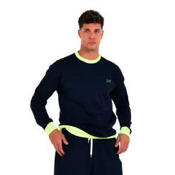 Daniel Chong Sudadera BICOLOR NAVY/FLUOR*Hombre Hombre