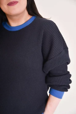 Daniel Chong Sweater Azul Marino unisex*Mujer Hombre|Mujer