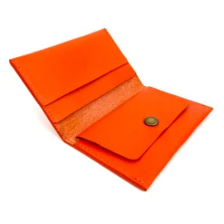 Daniel Chong Tarjetero Naranja con monedero* Carteras